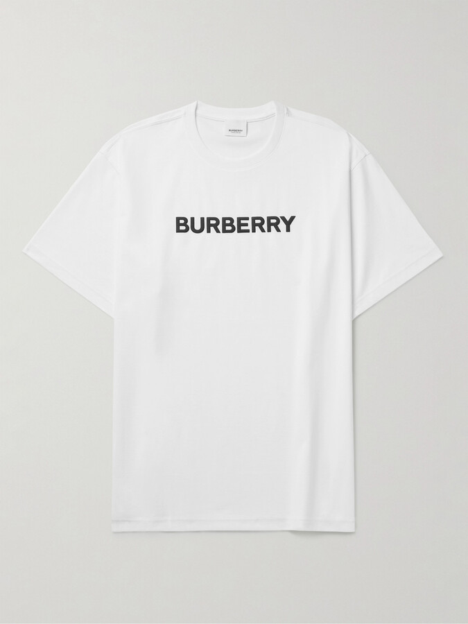 Burberry Logo-Print Cotton-Jersey T-Shirt