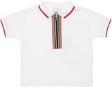 Thumbnail for your product : Burberry Cotton Piqué Polo Shirt W/ Icon Stripe