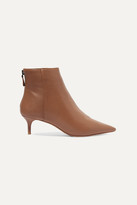 Thumbnail for your product : Alexandre Birman Kittie Leather Ankle Boots - Tan