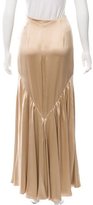 Thumbnail for your product : Valentino Silk Maxi Skirt