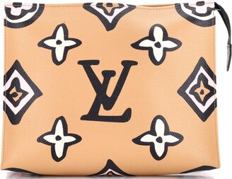 Louis Vuitton 2019 Monogram Lipstick Case - Gold Cosmetic Bags