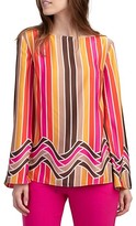 Thumbnail for your product : Trina Turk Dawn Striped Blouse