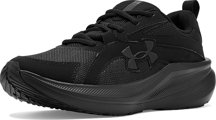 Under Armour Charged Assert 11 Women's Shoes Black/Black/Black : 9 B - Medium Leather