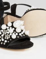 Thumbnail for your product : ASOS Hounslow Pearl Embellished Heels