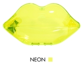 Thumbnail for your product : Lulu Guinness Neon Perspex Lips Clutch
