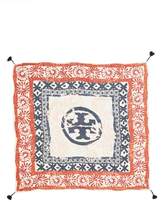 Thumbnail for your product : Tory Burch Tassel Wool & Silk Scarf