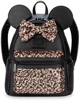 minnie mouse sequined mini backpack by loungefly