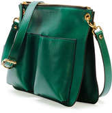 Thumbnail for your product : Marni Bandoleer Soft Leather Shoulder Bag, Green