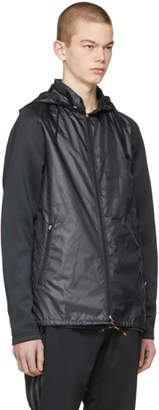 adidas x Kolor Black Fabric Mix Jacket
