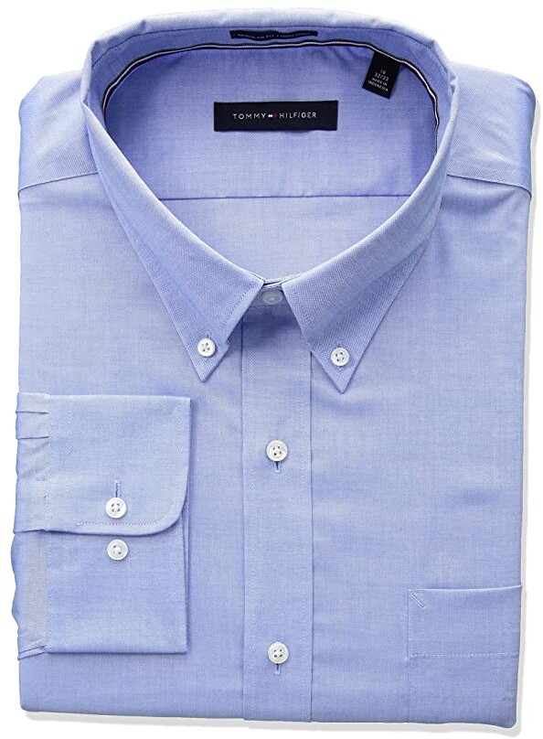 Tommy Hilfiger Men's Dress Shirts Non Iron Slim Fi Choose SZ/color 