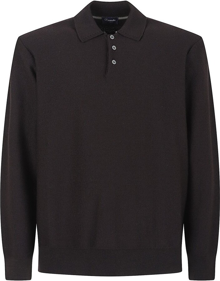 Drumohr Long-Sleeve Polo Shirts
