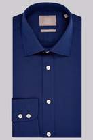 Thumbnail for your product : Savoy Taylors Guild Regular Fit Cobalt Single Cuff Basket Weave Shirt