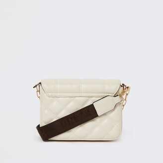 River Island Womens Cream quilted cross body bag - ShopStyle