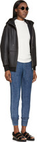 Thumbnail for your product : Alexander Wang T by Indigo Acid Washed Knit Lounge Pants