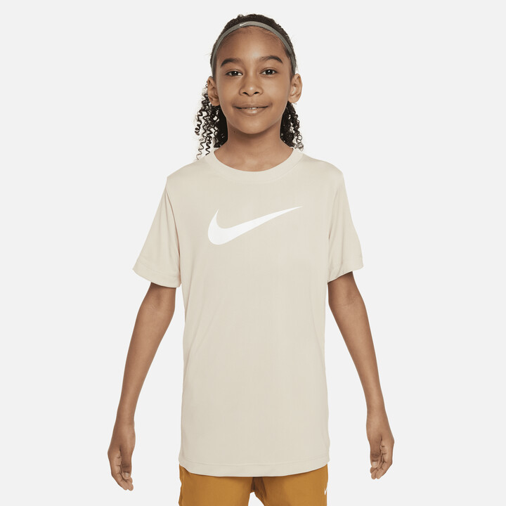 Nike Dri-FIT Legend Big Kids' (Boys') T-Shirt in Brown - ShopStyle