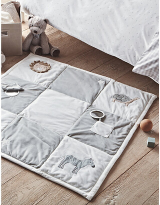 The Little White Company My First cotton-blend playmat