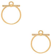 Thumbnail for your product : Rebecca Minkoff Front Facing Hoops