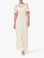 Thumbnail for your product : Phase Eight Avianna Tapework Wedding Dress, Parchment