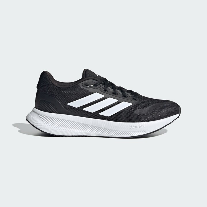 adidas Runfalcon 5 Wide Running Shoes Core Black M 4 / W 5 Womens