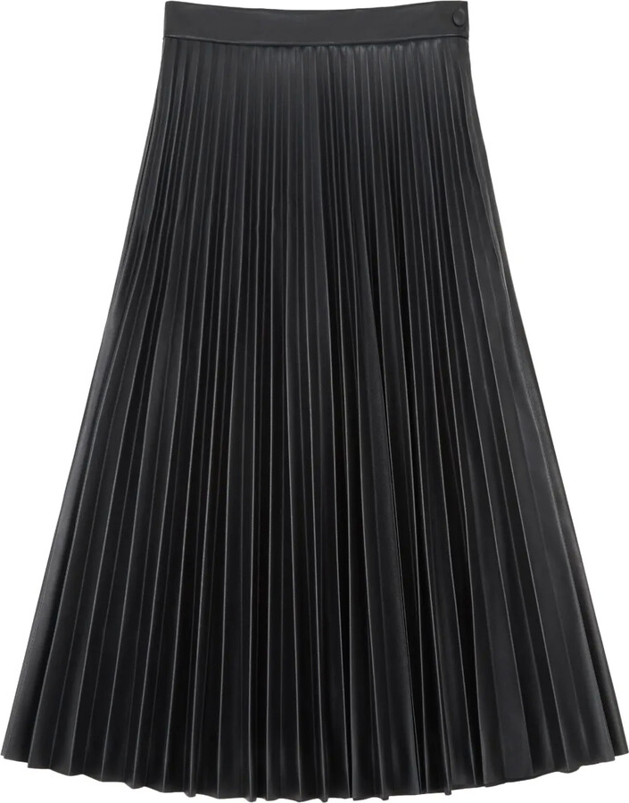 MM6 MAISON MARGIELA Pleated Midi Skirt