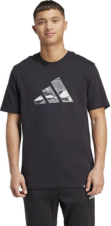 Men's adidas Camouflage Logo Graphic Tee