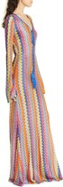Thumbnail for your product : Alexis Zoey Chevron Stripe Long Sleeve Maxi Dress