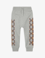 Thumbnail for your product : Burberry Bear graphic-print cotton jogging bottoms 3-14 years