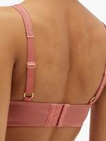 Thumbnail for your product : Myla Covent Garden Silk-blend Satin Bra - Womens - Light Pink