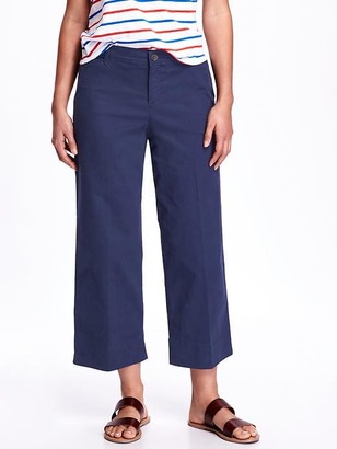 Old Navy Mid-Rise Wide-Leg Crops for Women