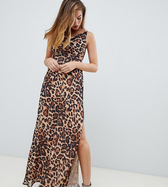 cami leopard dress