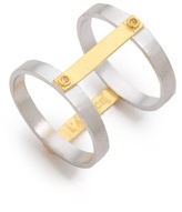 Thumbnail for your product : L'Agence Double Riveted Bar Ring
