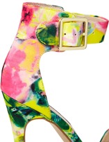 Thumbnail for your product : Steve Madden Marlenee Floral Print Heeled Sandals