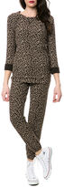 Thumbnail for your product : Obey The Lola Reverse Leopard Sweatpant