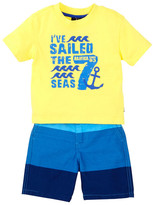 Thumbnail for your product : Nautica Graphic Tee and Short Set (Baby Boys)