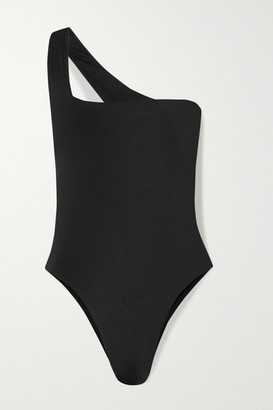 Haight Sofia One-shoulder Swimsuit - Black