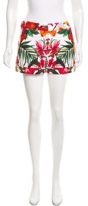 Ted Baker Tropical Print Mid-Rise Shorts w/ Tags