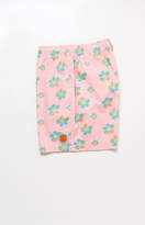 Thumbnail for your product : ambsn Hibiscus 17" Swim Trunks