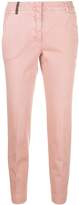Thumbnail for your product : Peserico cropped slim-fit trousers