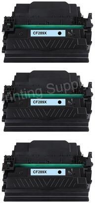 Ninestar Corporation 3-Pack Black Toner Cartridge with Chip for HP 89X (CF289X) Compatible with HP LaserJet MFP M528dn/M528f, Flow M528c/M528z, M507x/M507n/M507dn