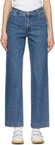 Thumbnail for your product : A.P.C. Blue Long Sailor Jeans