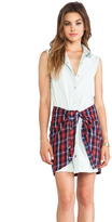 Thumbnail for your product : Evil Twin Run Riot Flannel Shirt Dress