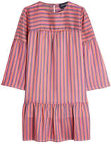 Thumbnail for your product : Vanessa Seward Striped Silk Dress