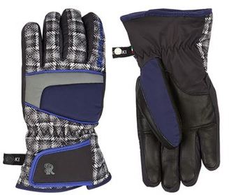 Stefano Ricci Patterned Ski Gloves