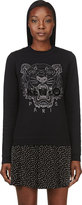 Thumbnail for your product : Kenzo Black & Silver Tiger-Embroidered Sweatshirt