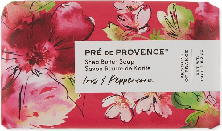 European Soaps Pre de Provence Le Jardin 150 Gram Soap Bar, Crane Flower & Orange