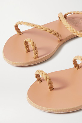 Ancient Greek Sandals Eleftheria Braided Leather Sandals - Neutral