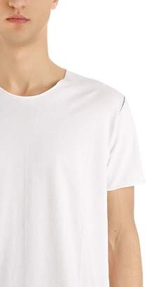 Giorgio Brato Raw Cut Cotton Jersey T-Shirt