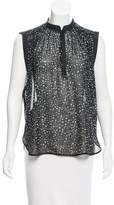 Thumbnail for your product : Rebecca Taylor Sleeveless Printed Top