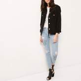 Thumbnail for your product : River Island Womens Cream sheer panel jumper