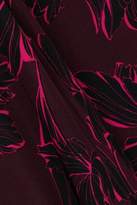 Thumbnail for your product : A.L.C. Lori Printed Silk Crepe De Chine Shirt